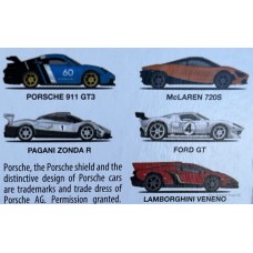 Car Culture Speed Machines - modré Porsche